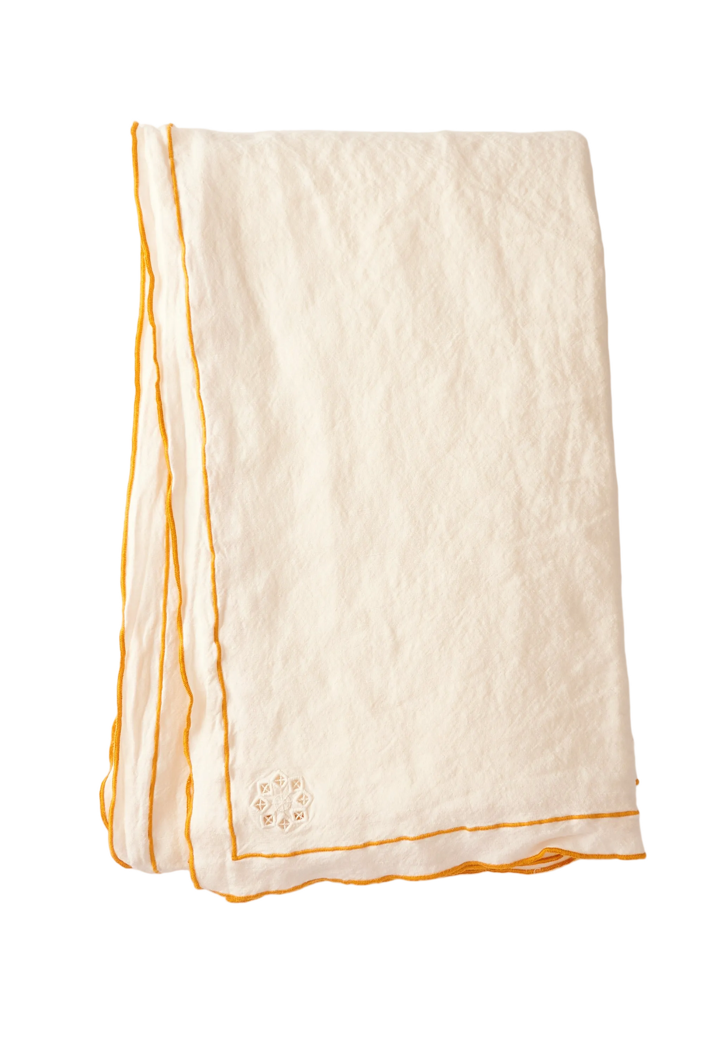 Day for Night Tablecloth Cream/Marigold