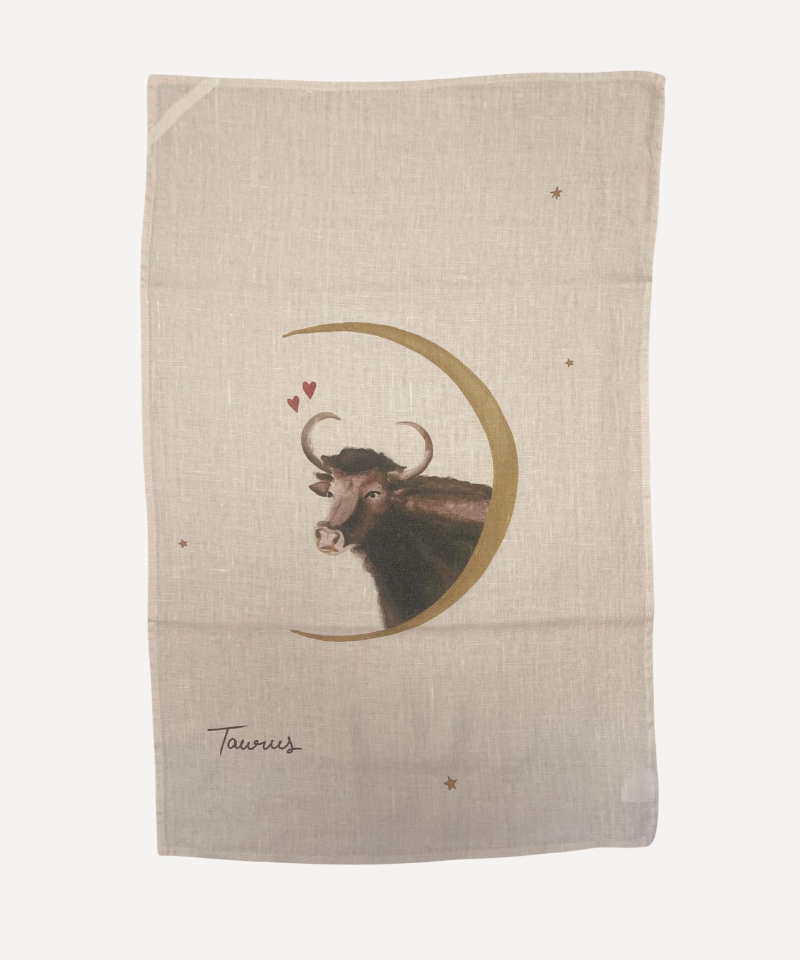 Linen Tea Towel "Taurus"