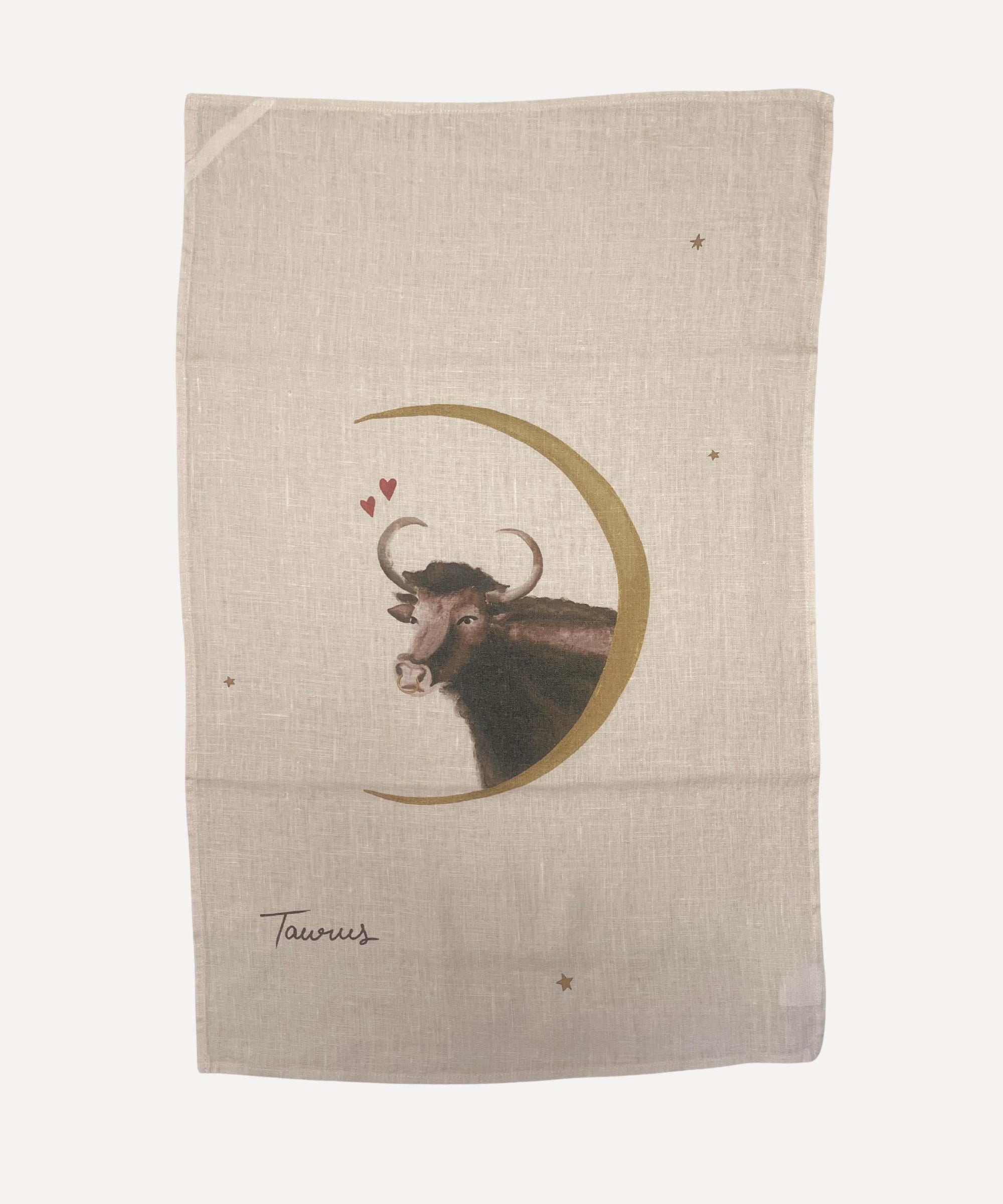Linen Tea Towel "Taurus"
