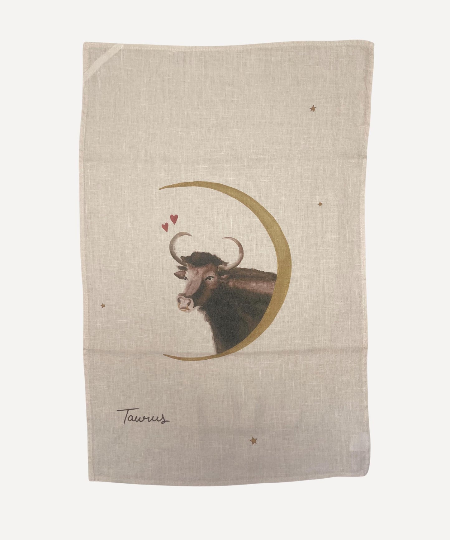 Linen Tea Towel "Taurus"