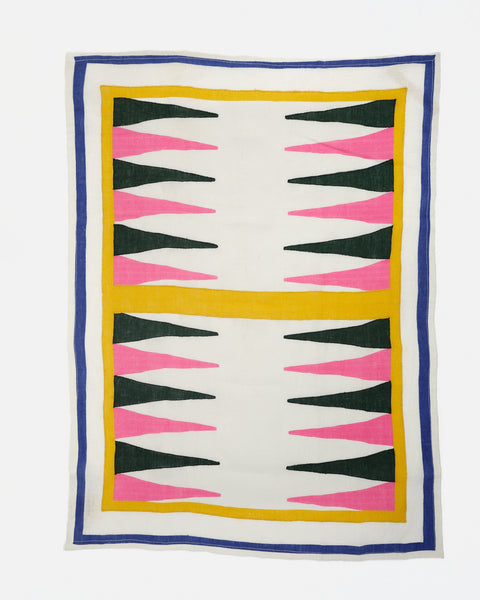 Backgammon Tea Towel