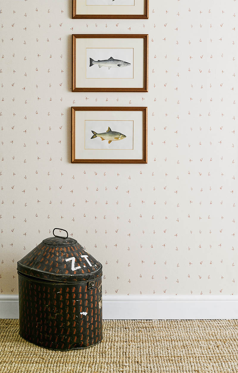 Teacup Corals Wallpaper - PETITE