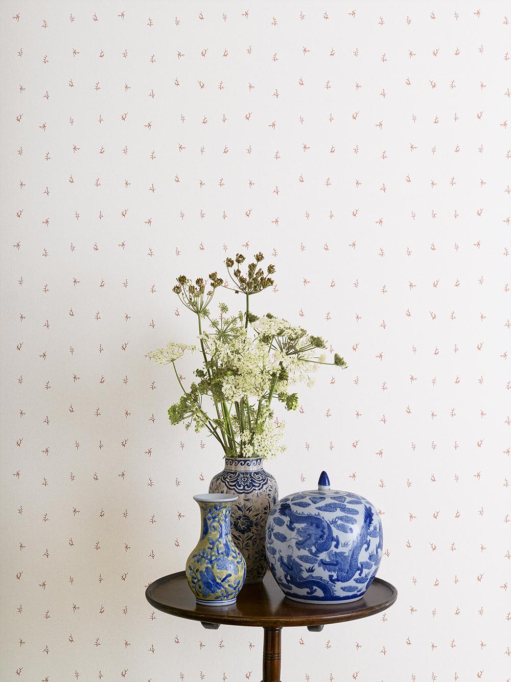 Teacup Corals Wallpaper - PETITE