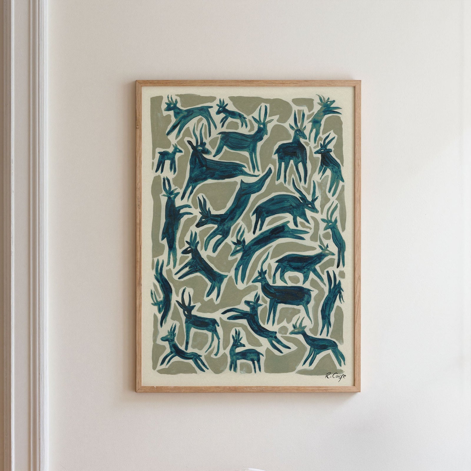 Deer Art Print