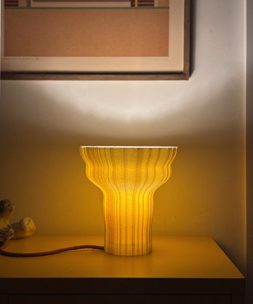 Teoa | 3D-Printed Lamp | Sandstone