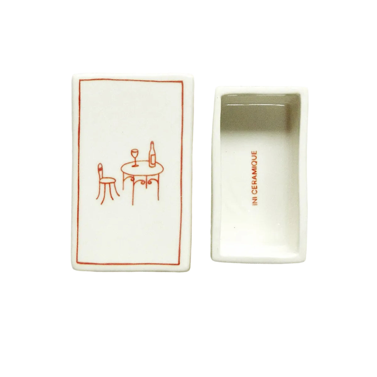 ‘Terrasse’ Ceramic Matchbox