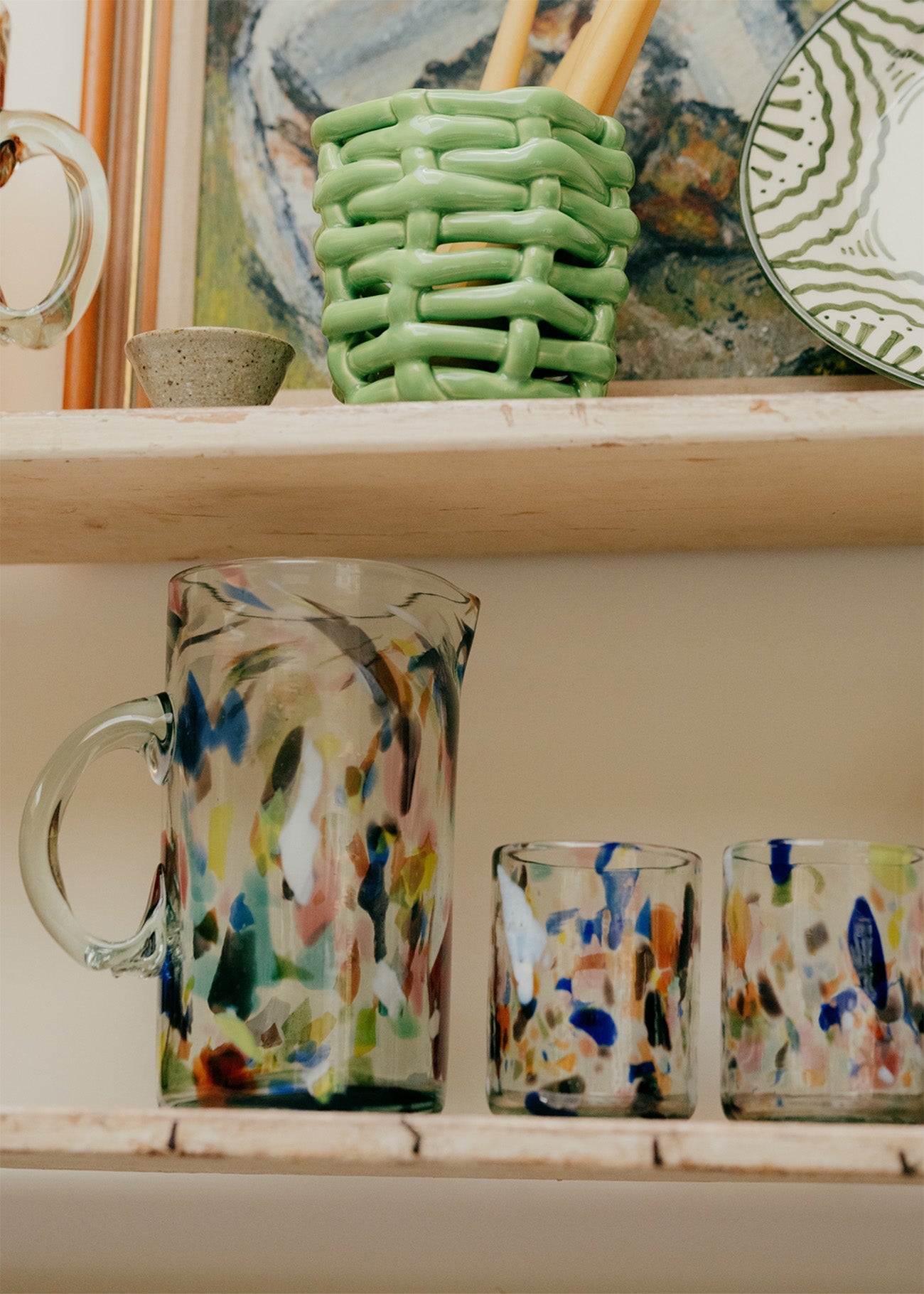 Terrazzo Jug