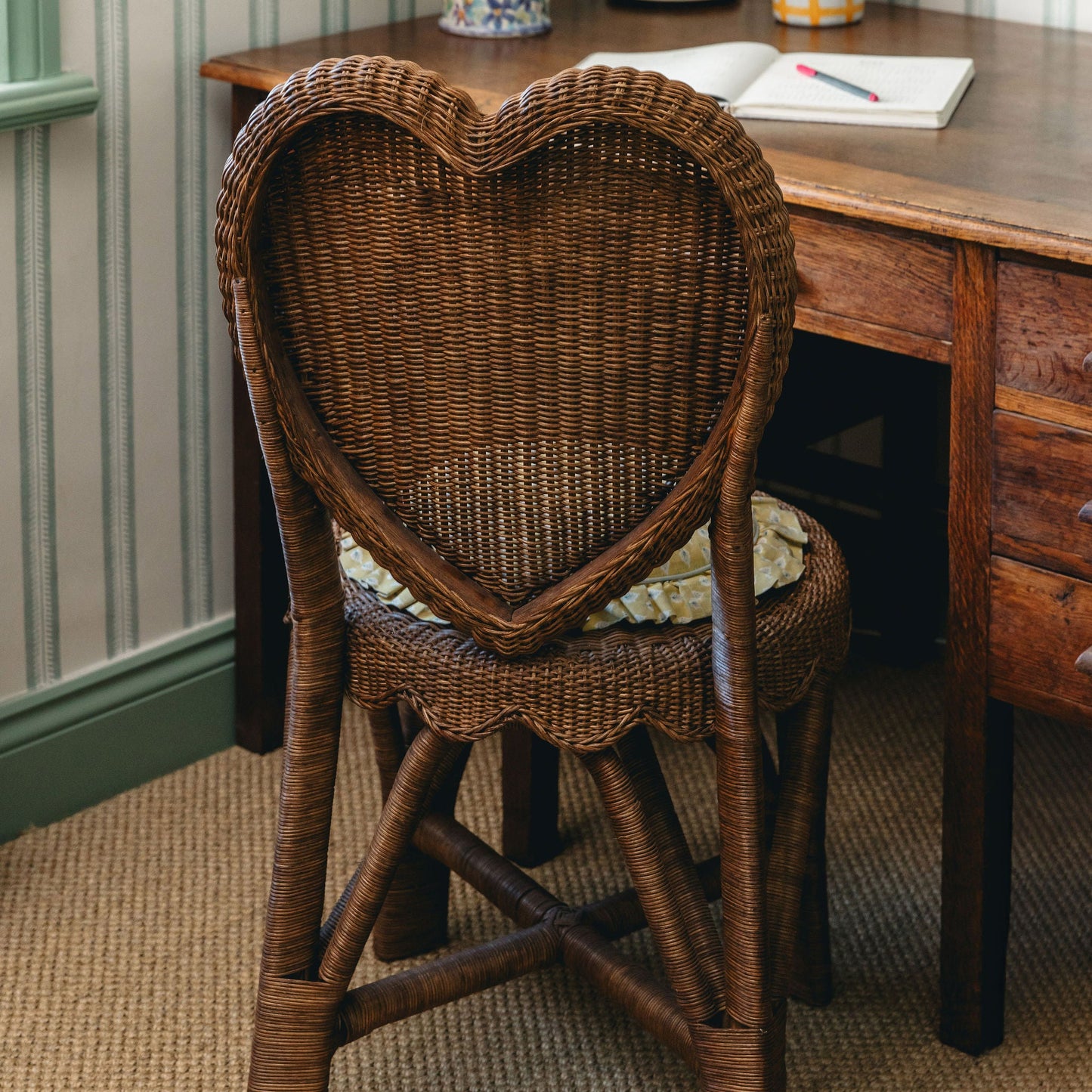 The Heart Rattan Chair