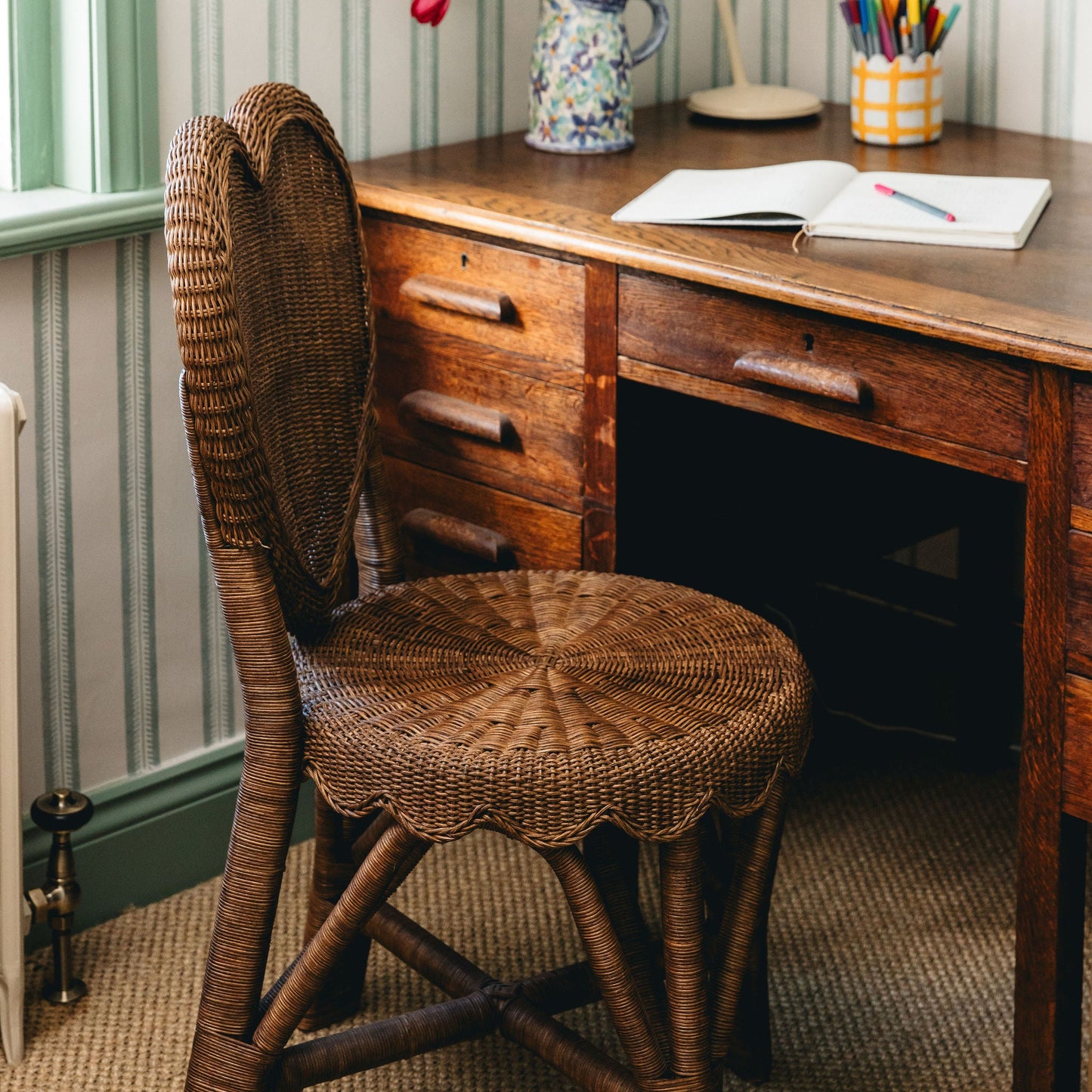 The Heart Rattan Chair