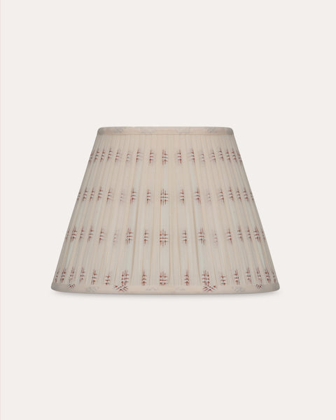 The Classic Embroidered Cotton in Chestnut