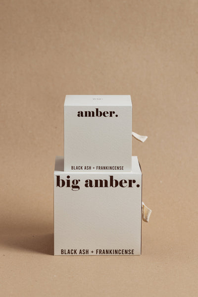 Black Ash + Frankincense Candle | The Vintage Scent