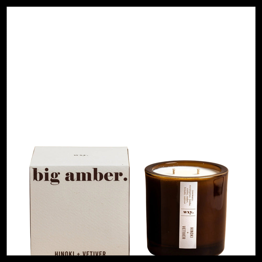 Hinoki + Vetiver Candle | The Grounding Scent.