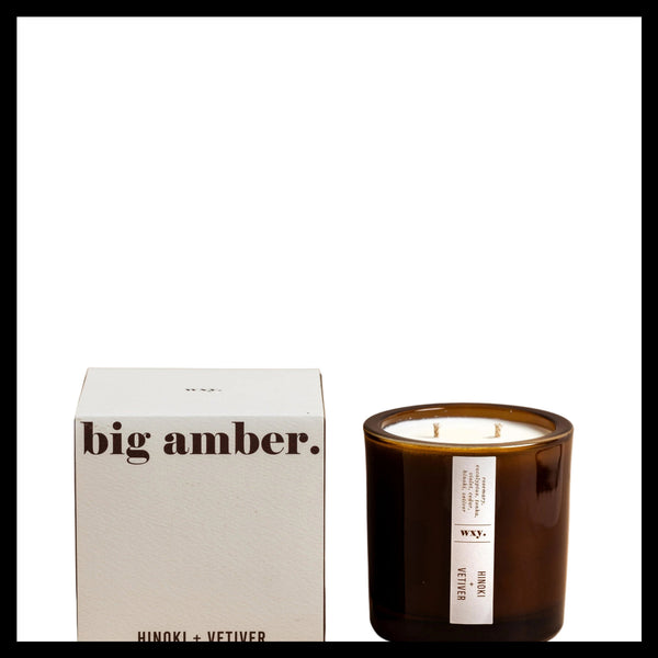 Hinoki + Vetiver Candle | The Grounding Scent.