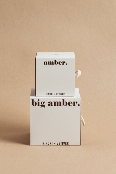 Hinoki + Vetiver Candle | The Grounding Scent.