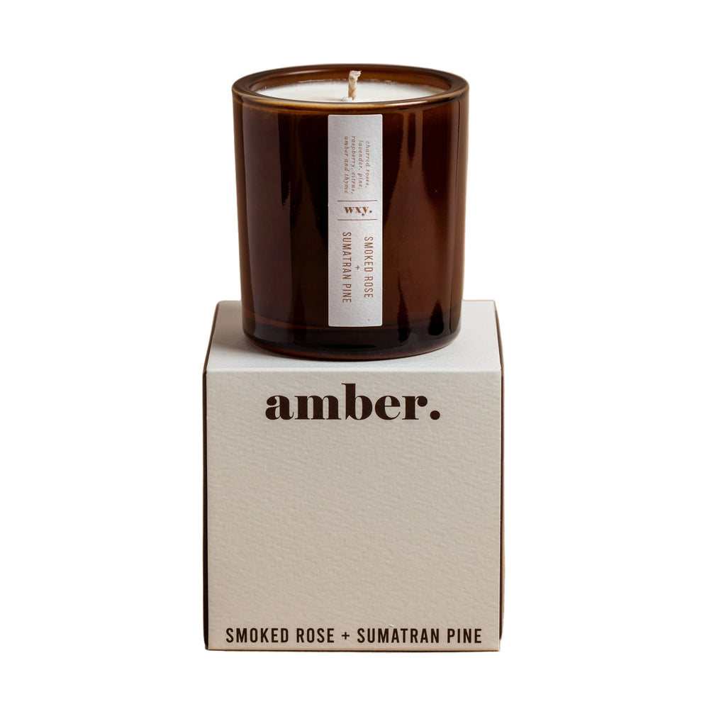 Smoked Rose + Sumatran Pine Candle | The Moreish Scent.