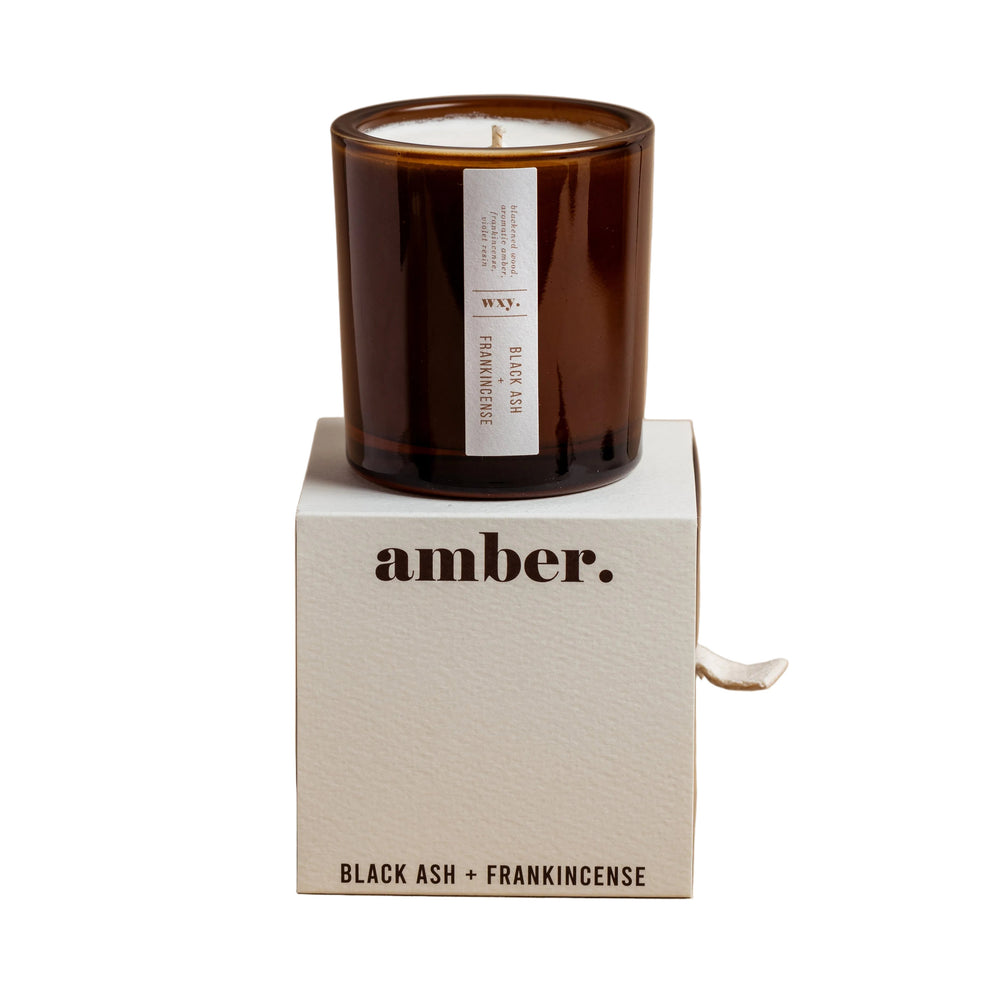 Black Ash + Frankincense Candle | The Vintage Scent
