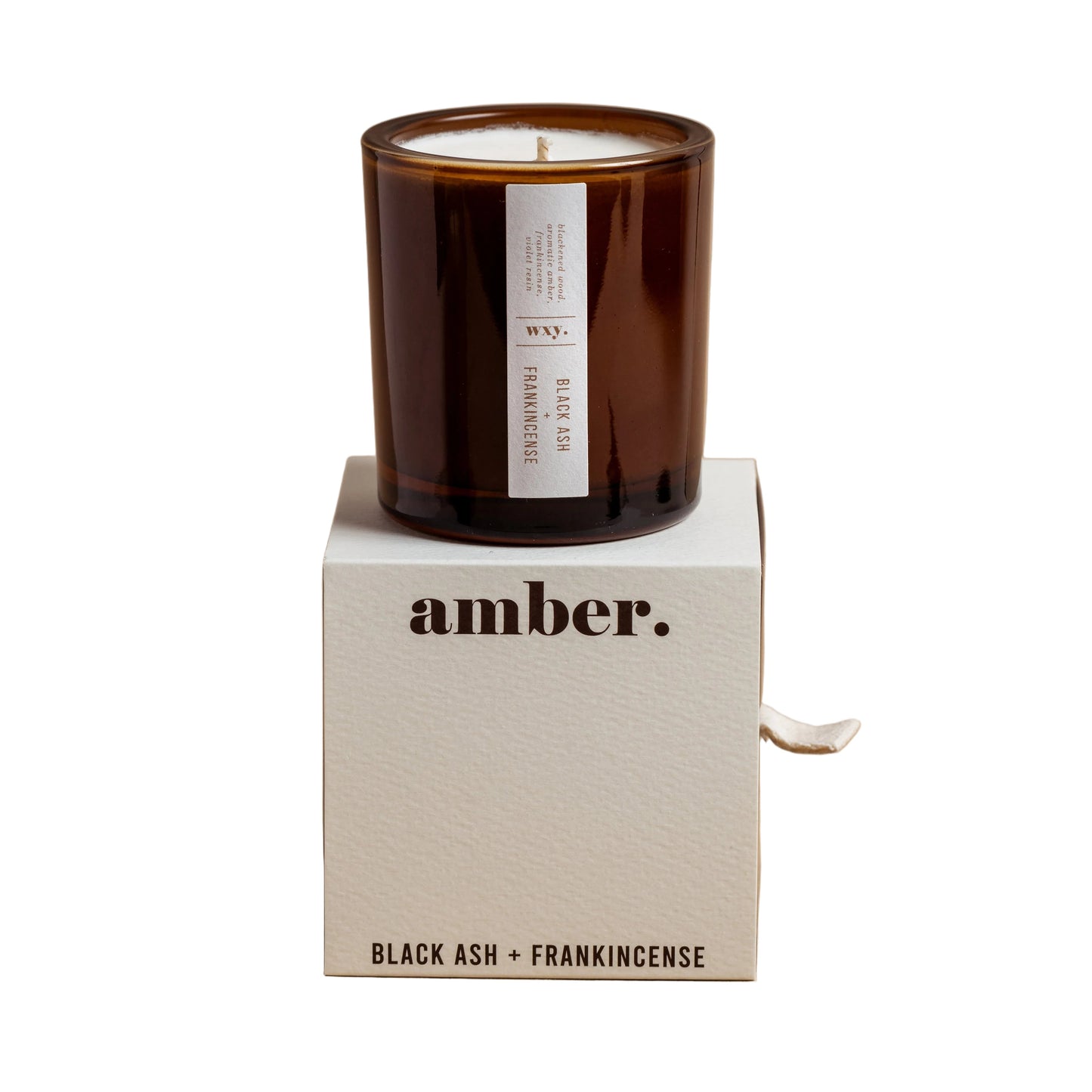 Black Ash + Frankincense Candle | The Vintage Scent