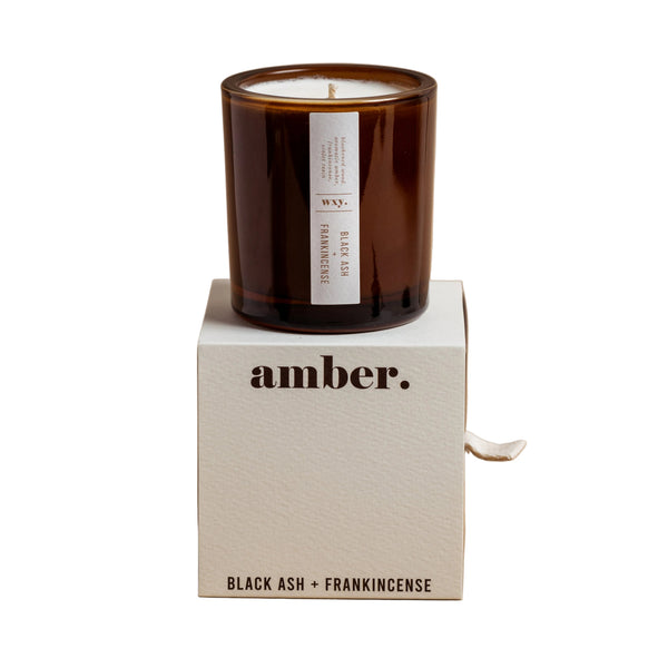 Black Ash + Frankincense Candle | The Vintage Scent