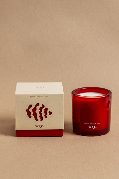 Roam Candle | Peach. Hibiscus. Pine.