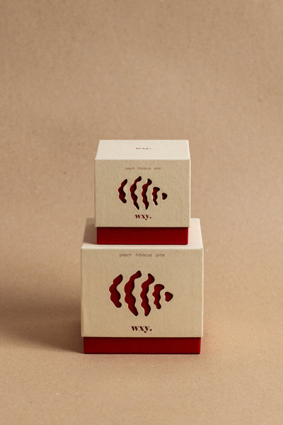 Roam Candle | Peach. Hibiscus. Pine.