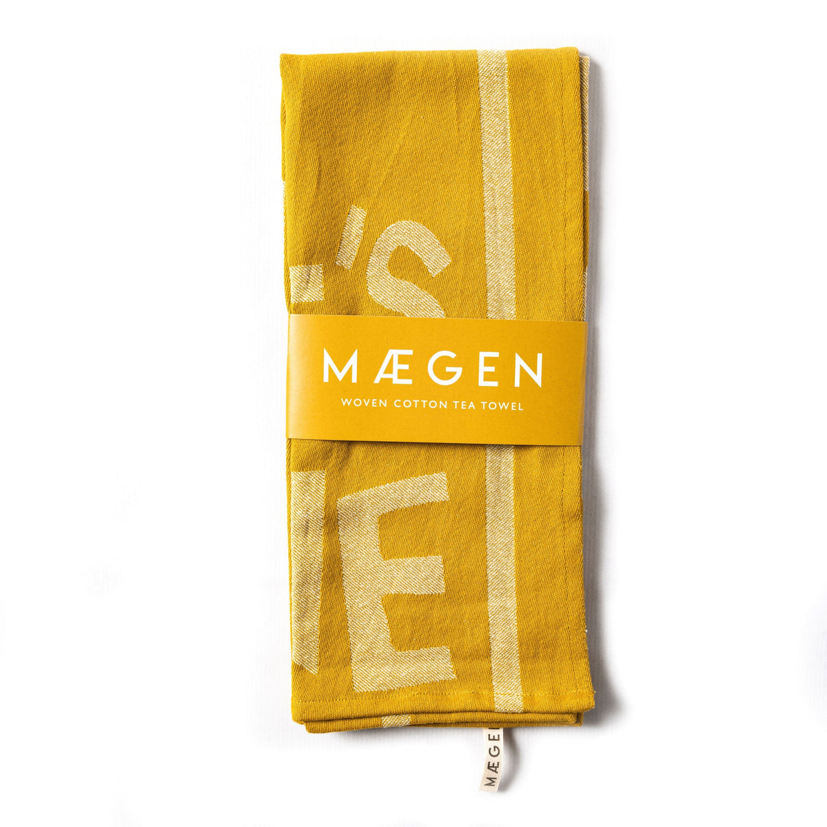 Tea Towel - Chartreuse - 'I Licked It So It's Mine'