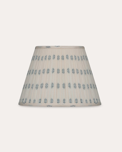 The Classic Embroidered Cotton in Delphinium