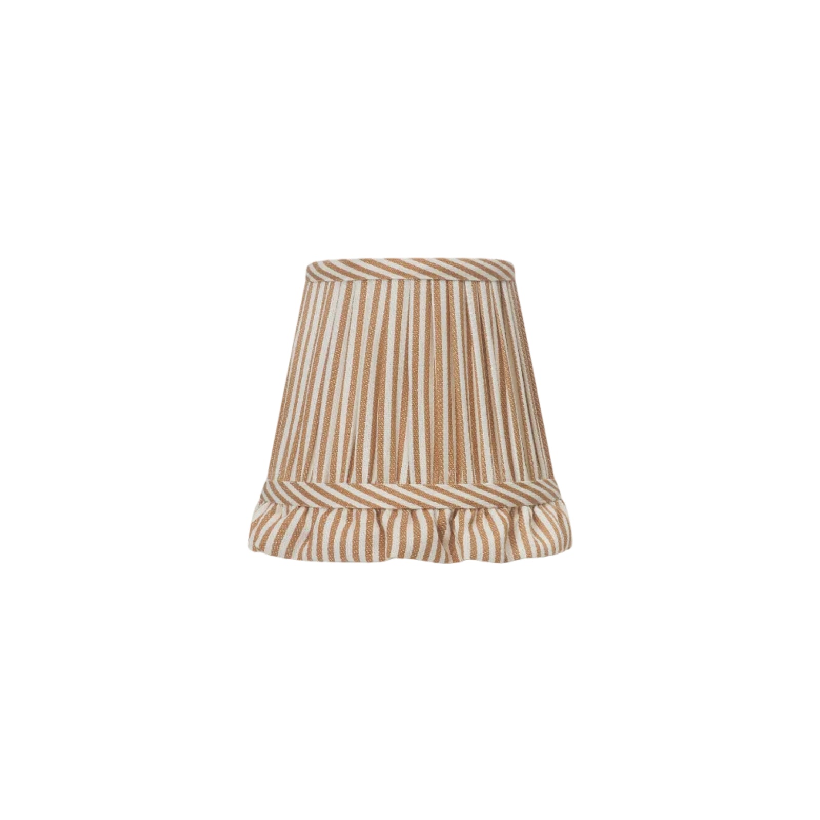 The Fine Stripe in Ochre Wall Light Lampshade