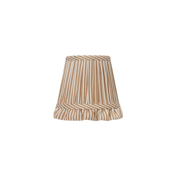 The Fine Stripe in Ochre Wall Light Lampshade