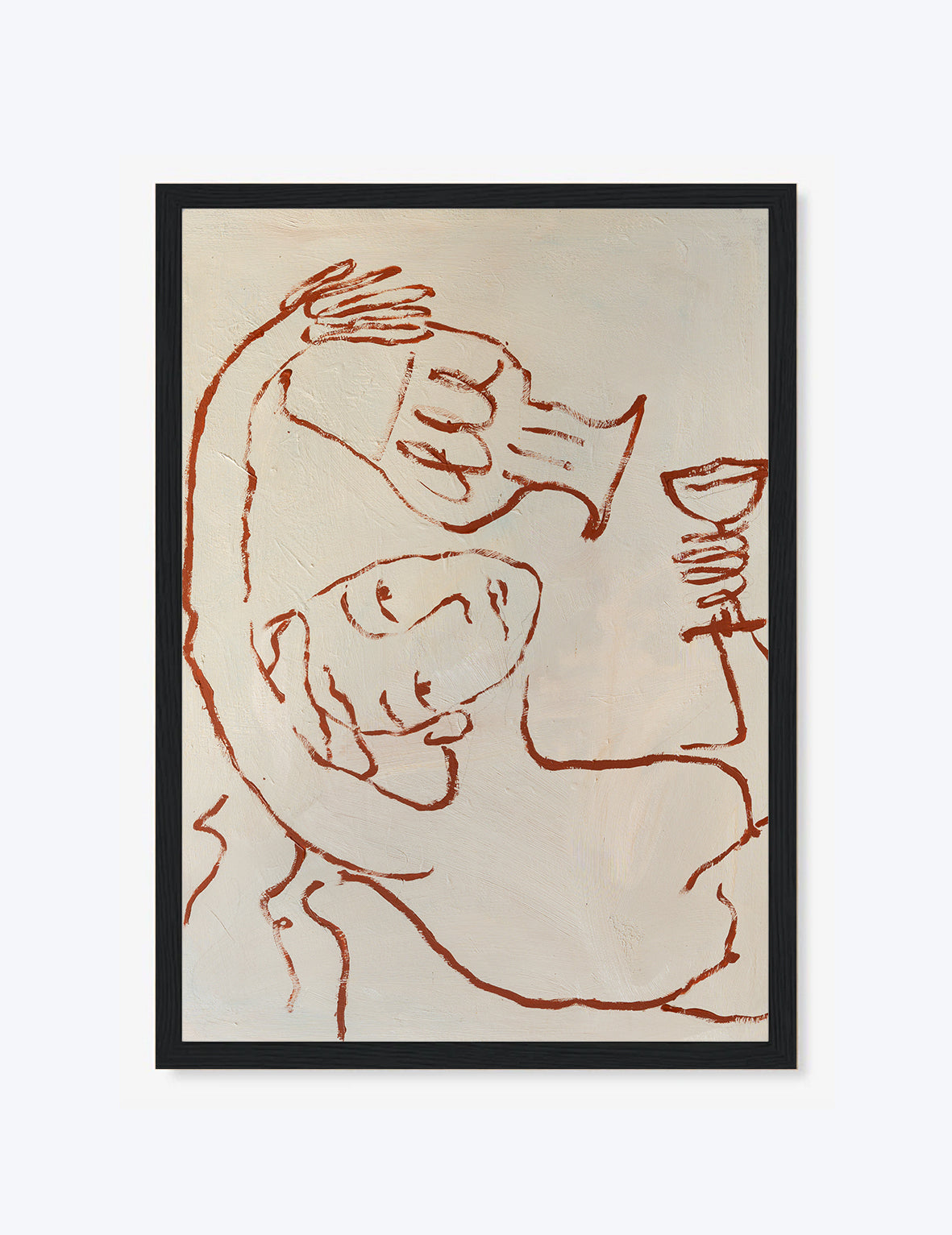 The Girl and The Urn (Part 1) Print