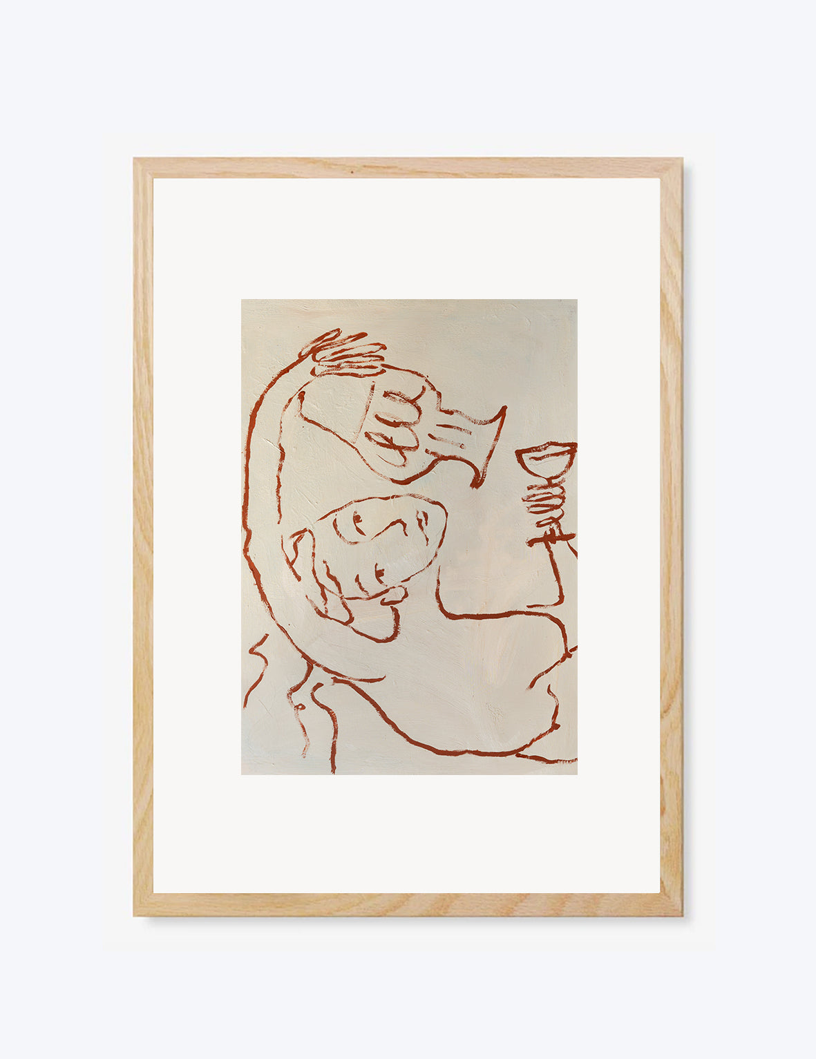 The Girl and The Urn (Part 1) Print