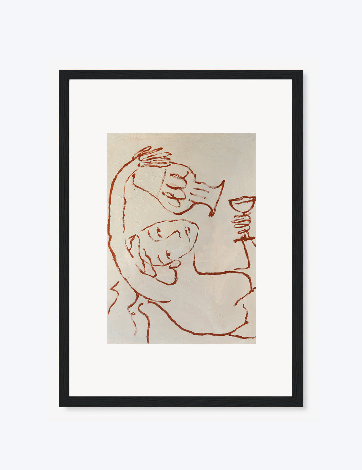 The Girl and The Urn (Part 1) Print