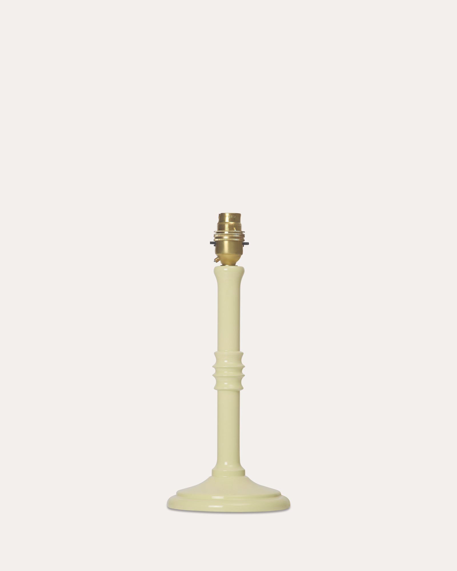 The Small Lacquered Lampstand in Buttercup