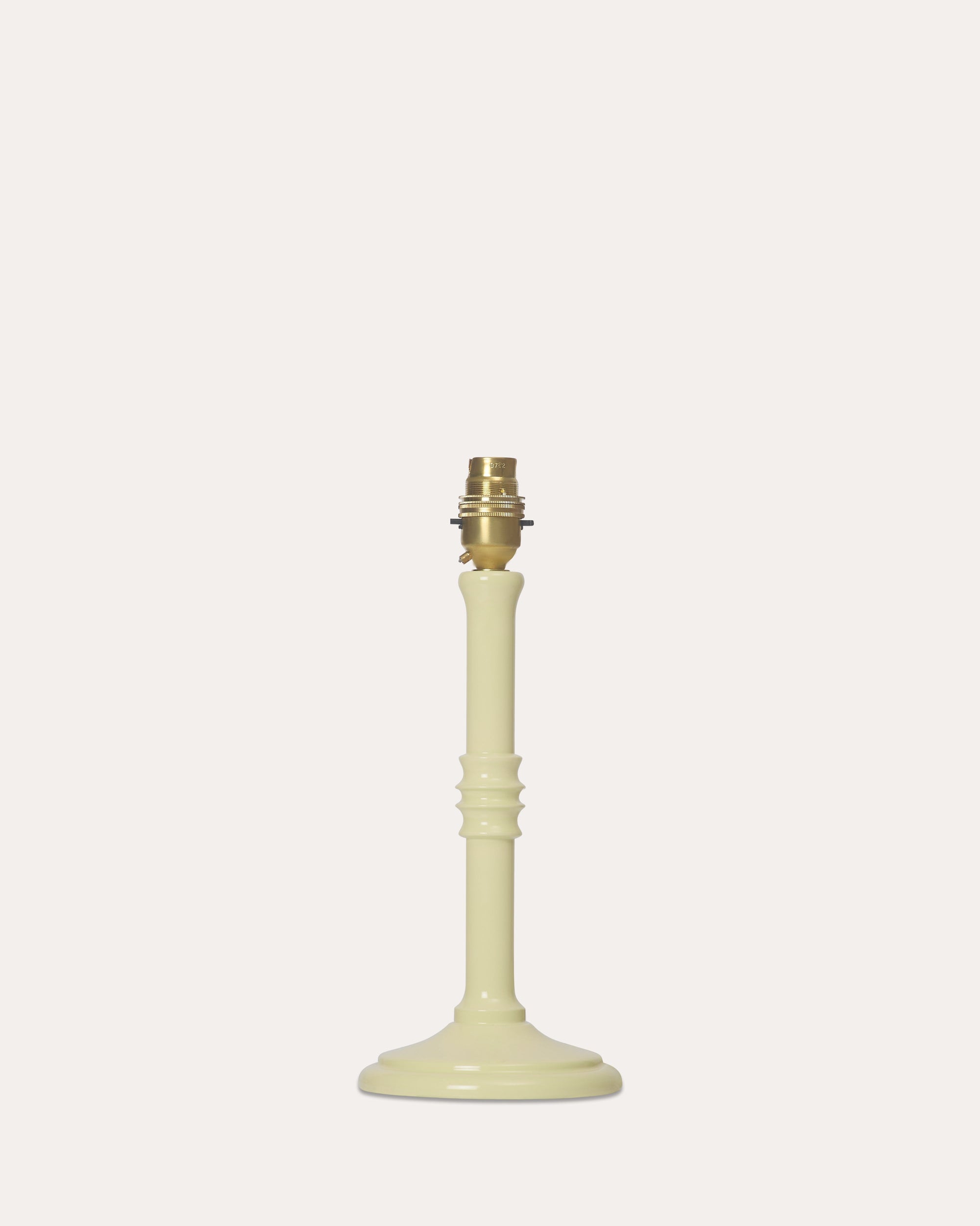 The Small Lacquered Lampstand in Buttercup