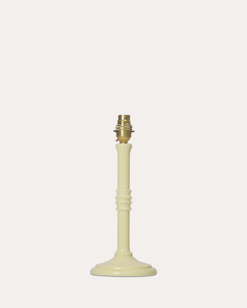 The Small Lacquered Lampstand in Buttercup