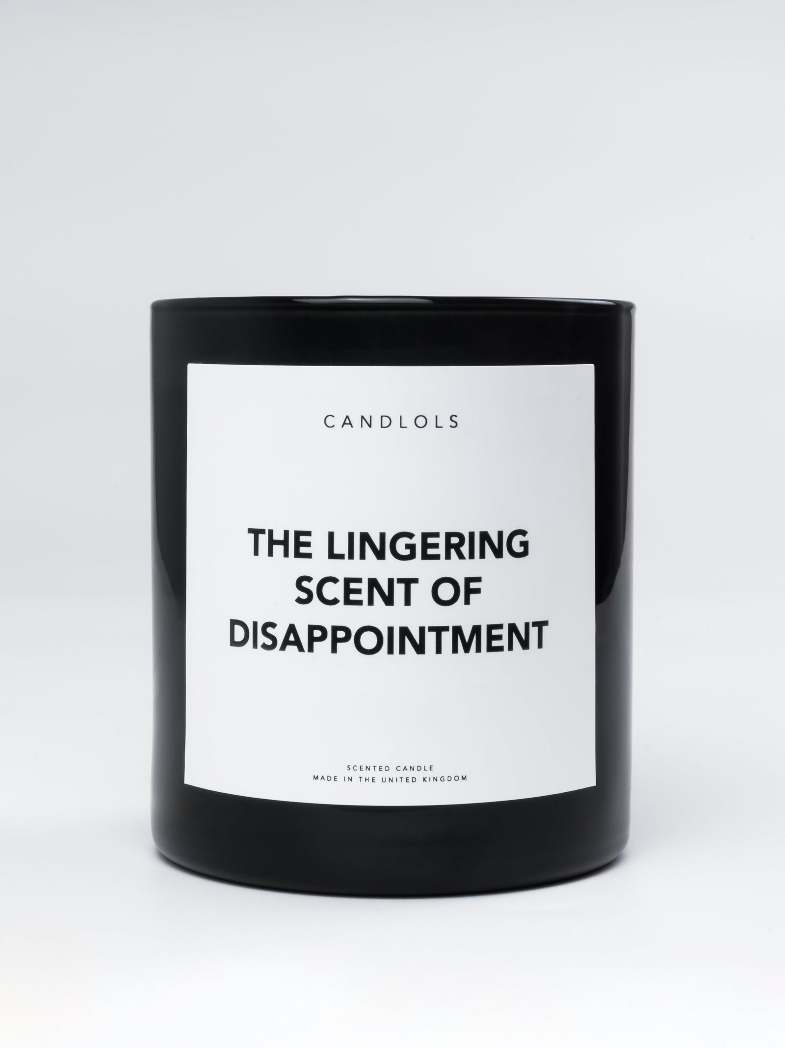 The Lingering Scent Of Disappointment, Luxury Scented Candle