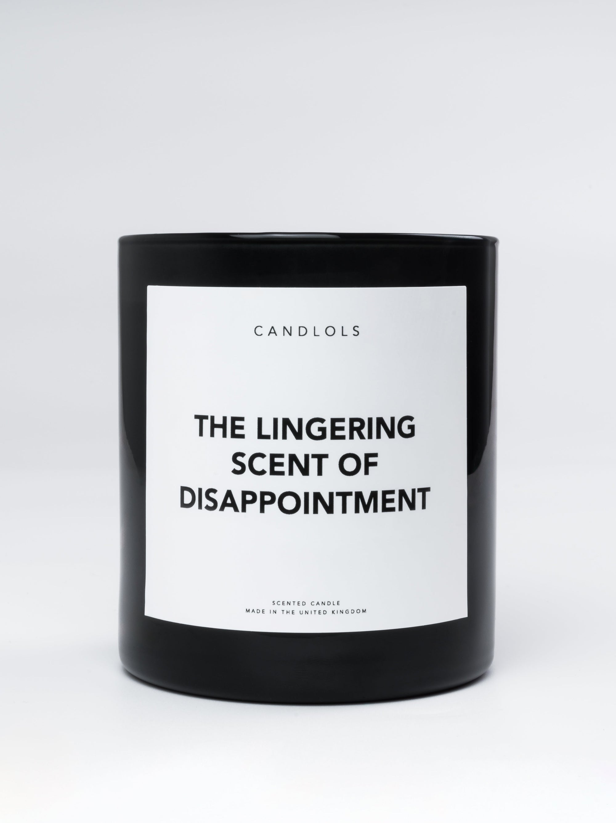 The Lingering Scent Of Disappointment, Luxury Scented Candle