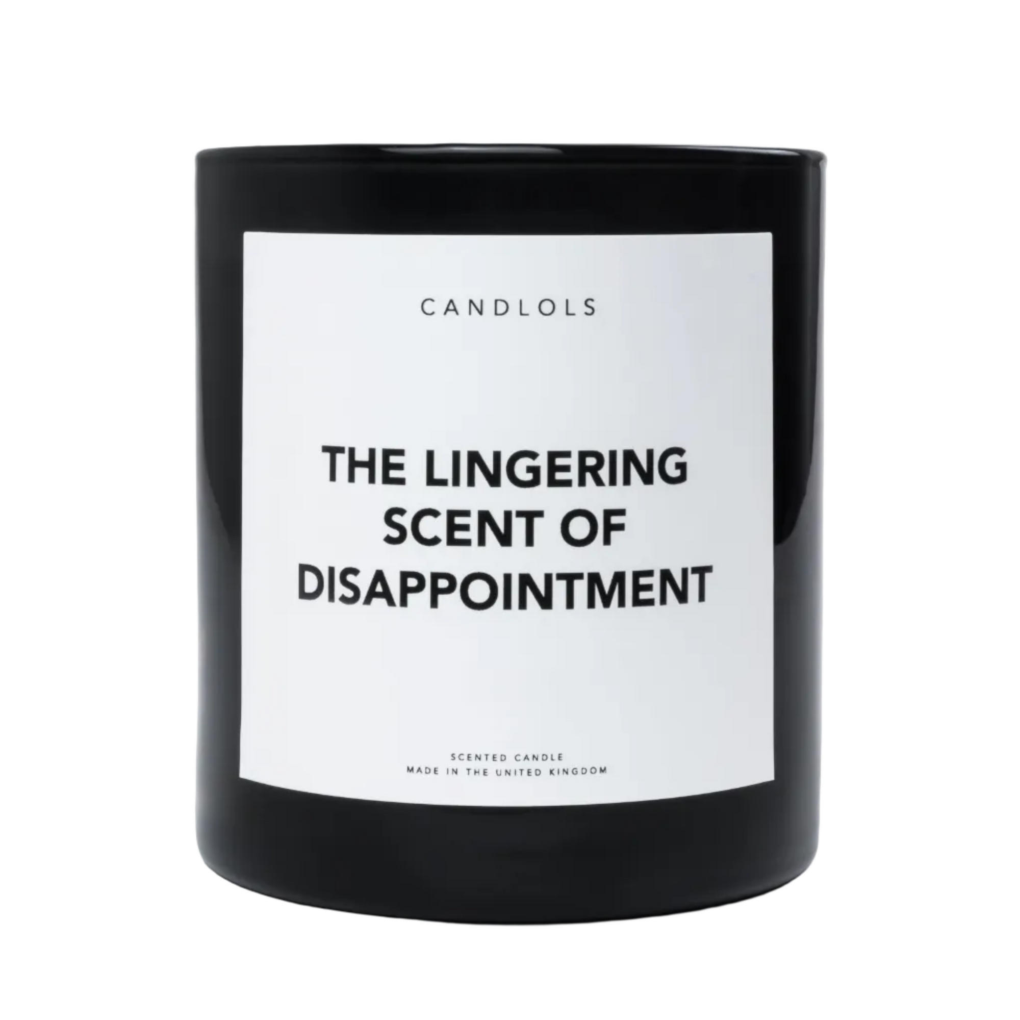 The Lingering Scent Of Disappointment, Luxury Scented Candle