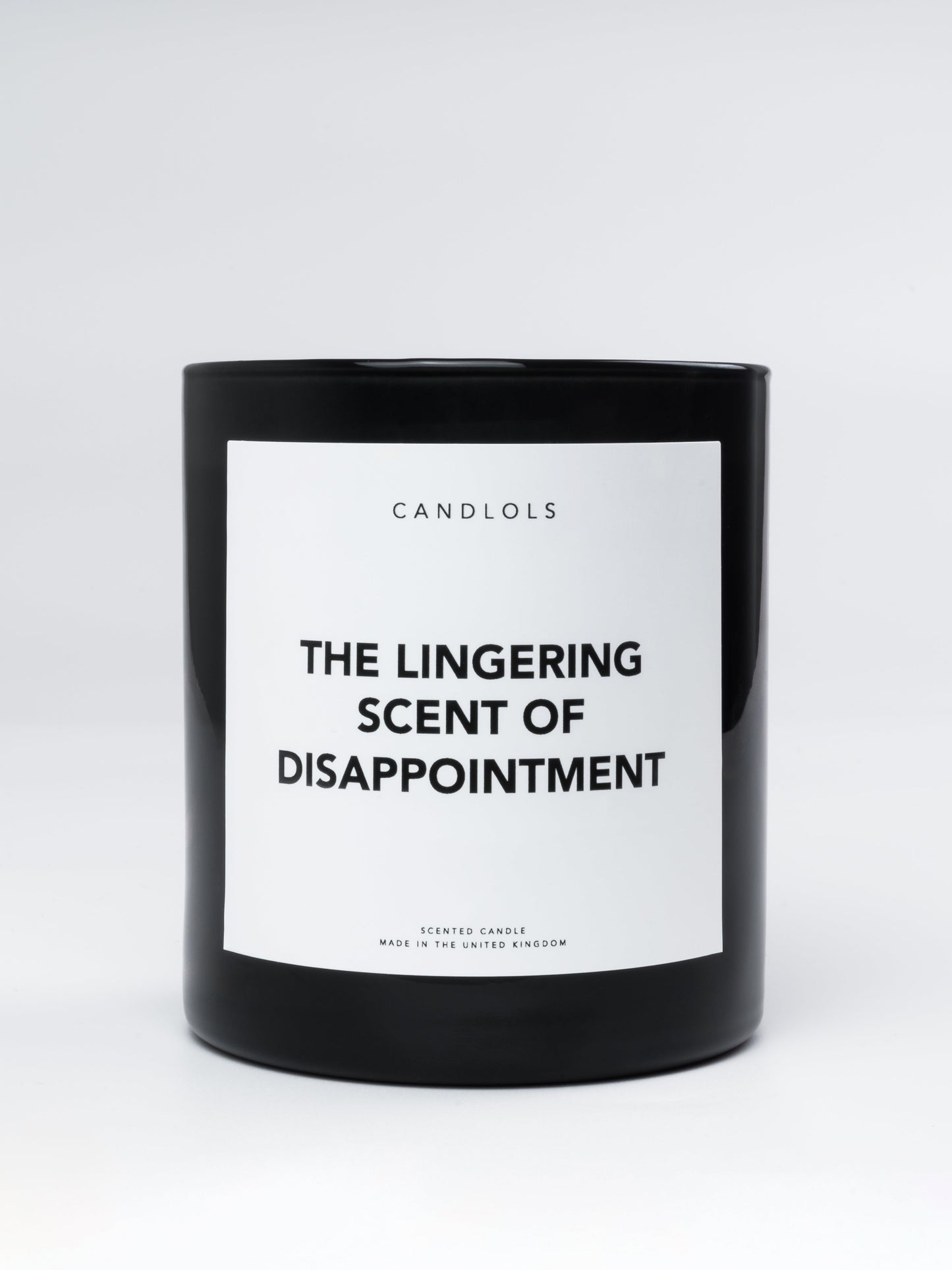 The Lingering Scent Of Disappointment, Luxury Scented Candle
