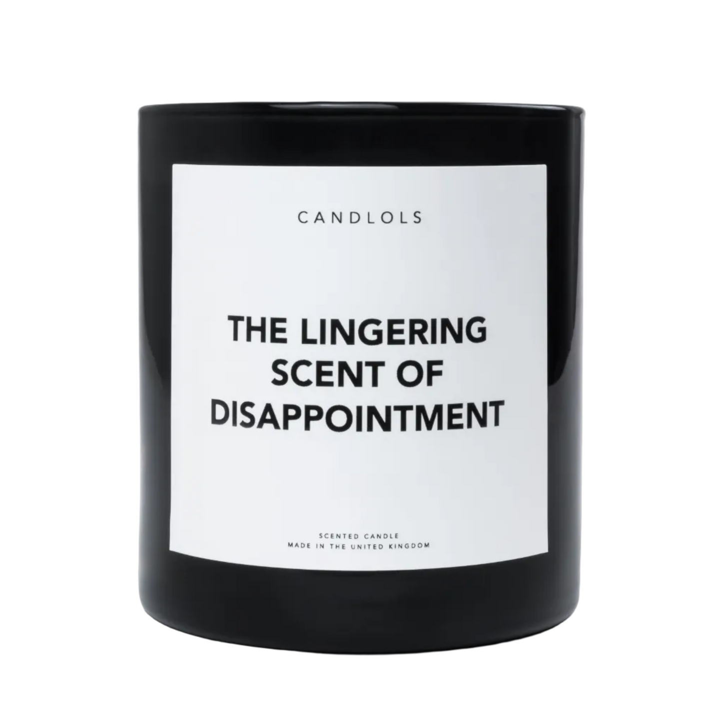 The Lingering Scent Of Disappointment, Luxury Scented Candle