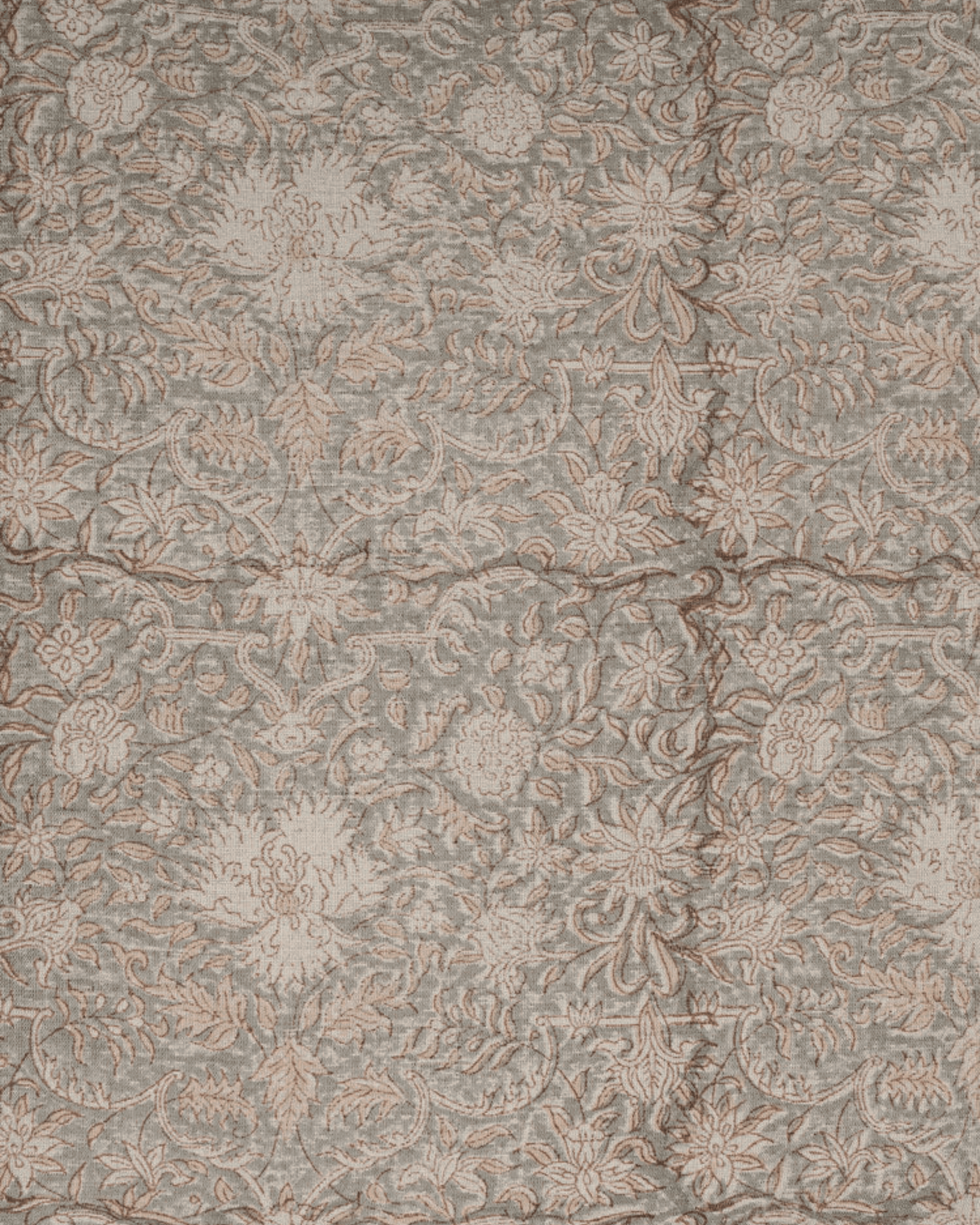 The Lyra Block Print Cushion