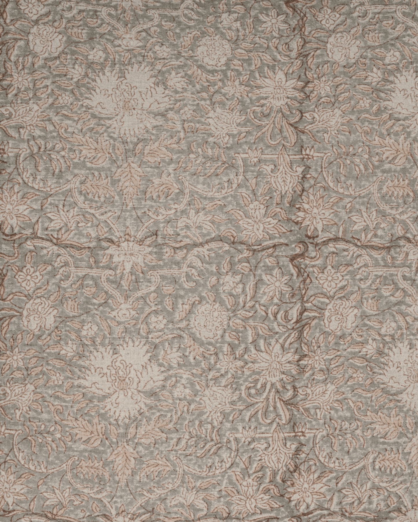 The Lyra Block Print Cushion