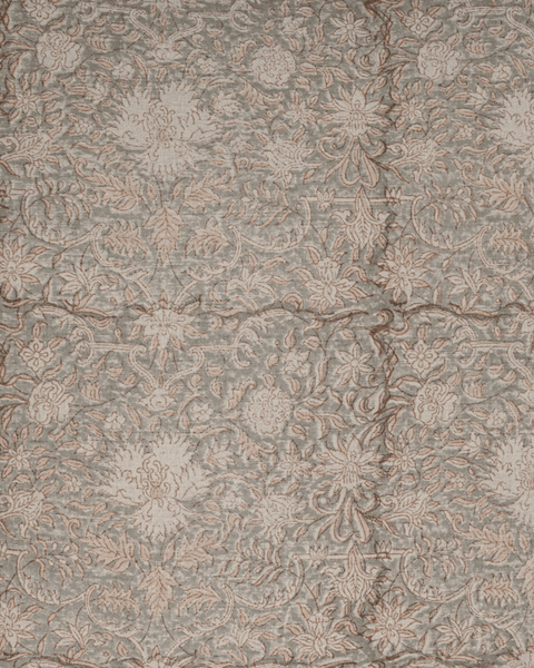 The Lyra Block Print Cushion