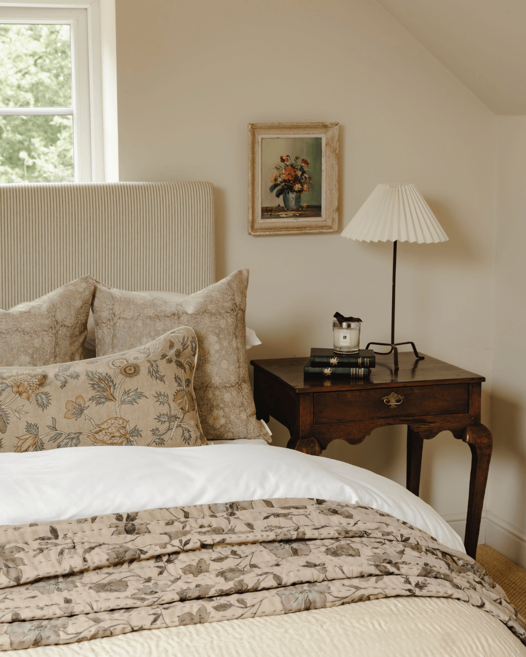 The Moon Garden Kantha Throw