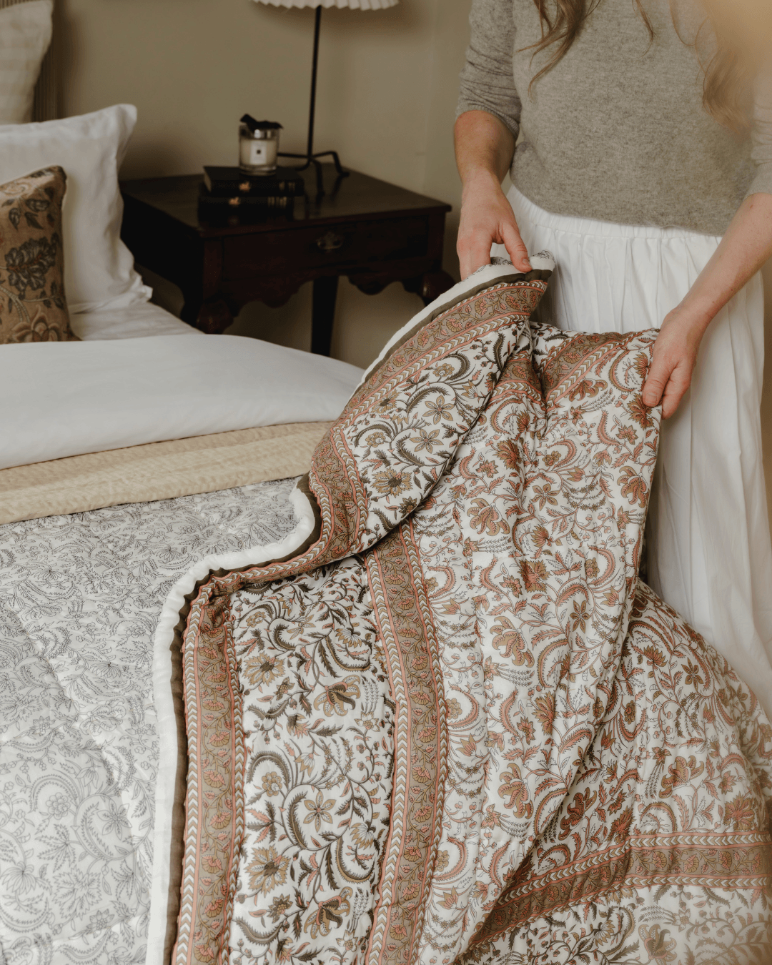 The Reverse Paisley Quilt