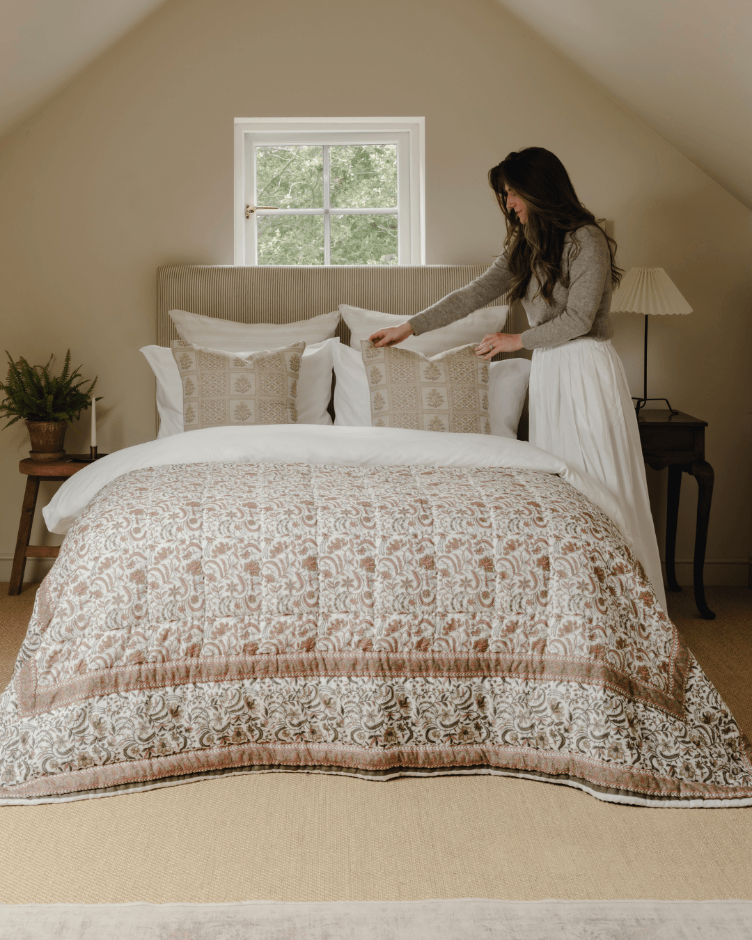 The Reverse Paisley Quilt