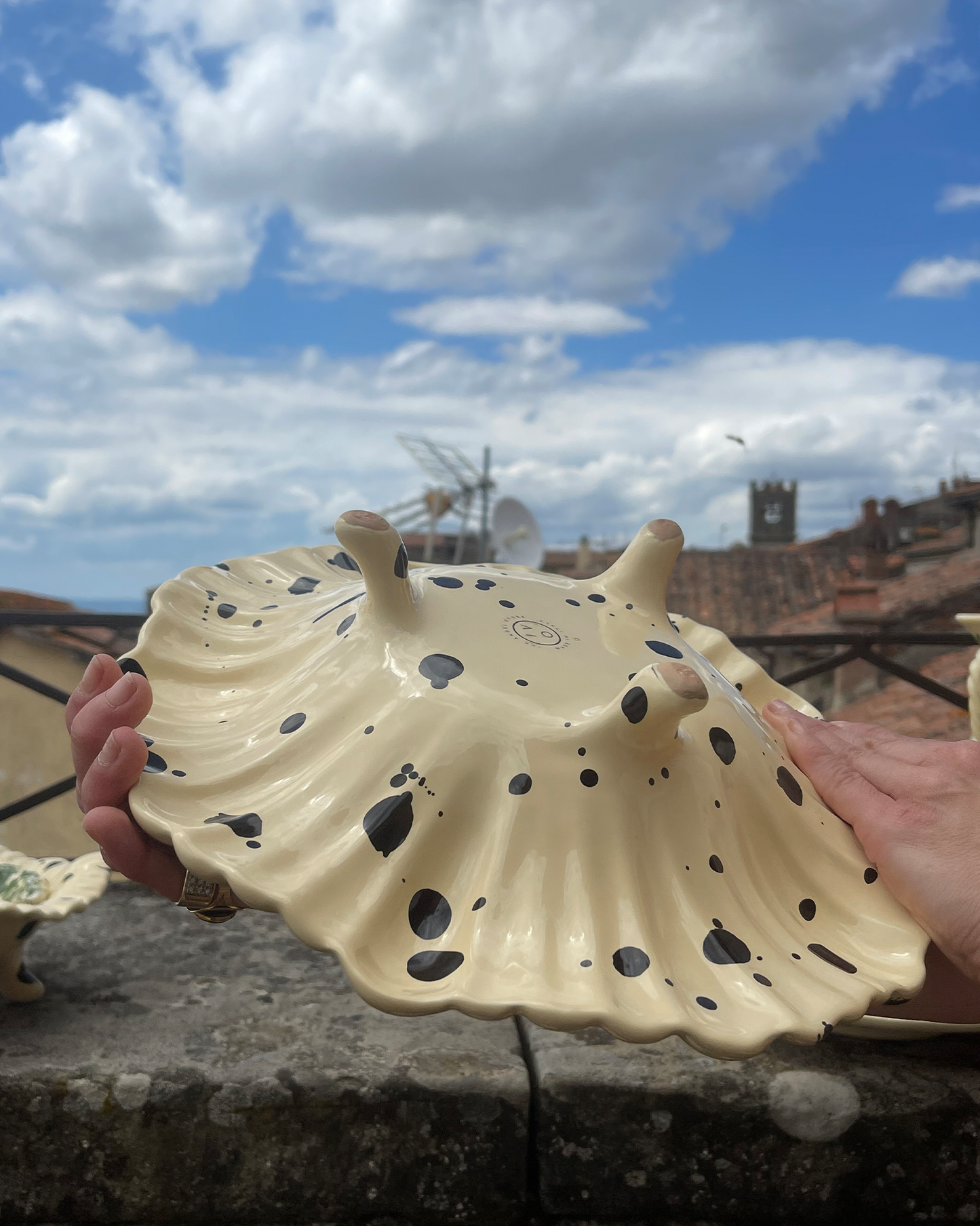 The Ribboned footed bowl