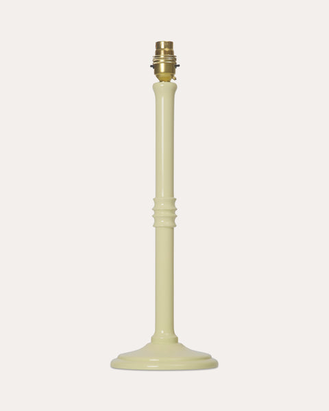 The Lacquered Lampstand in Buttercup