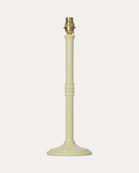 The Lacquered Lampstand in Buttercup
