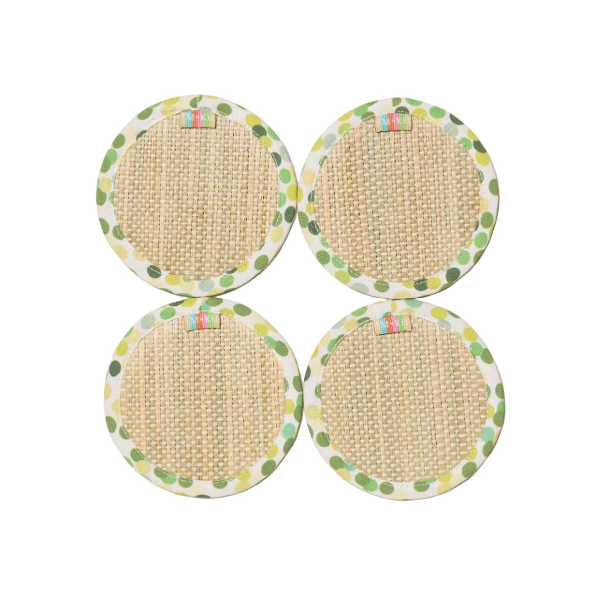 St Lucia The Social Set Coasters - Set Of 4