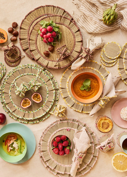 Golden The Social Set Placemats - Medium - Set Of 4